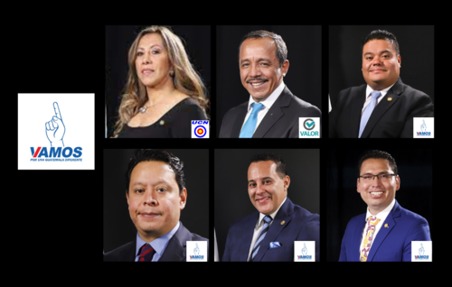 El partido Vamos lleva a 25 diputados a la reelecci&oacute;n. (Foto: Soy502)