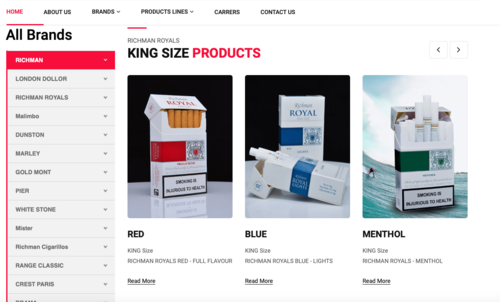 Los cigarrillos se fabrican en Dubai. (Foto: capturad de pantalla)