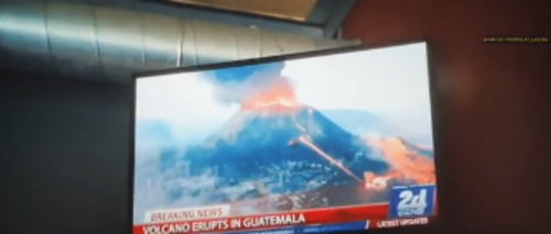 erupci&oacute;n volcan flash guatemala