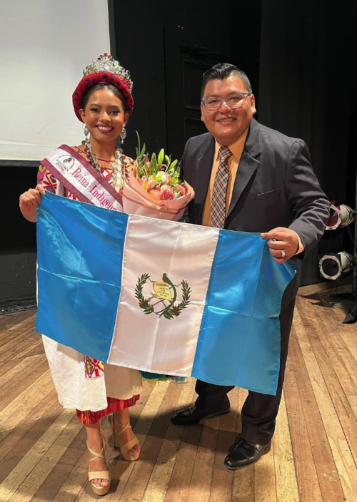 Edna Figueroa ganadora del certamen intercultural y de belleza "Señorita Indígena de Abya Yala". (Foto: Instagram)