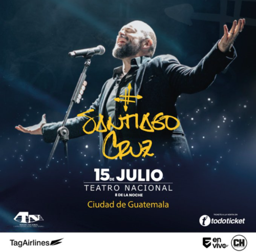 Santiago Cruz ofrecerá un concierto en Guatemala. (Foto: Instagram)