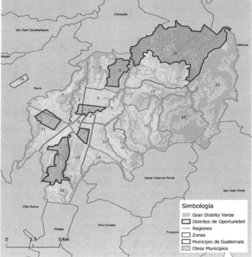 Conformaci&oacute;n de Gran Distrito Verde. (Foto: captura de pantalla)