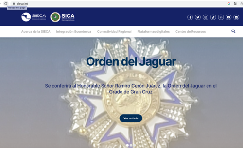 Sieca será la entidad encargada de administrar los recursos del cobro de la transmisión del DUCA-F. (Foto: captura de pantalla)
