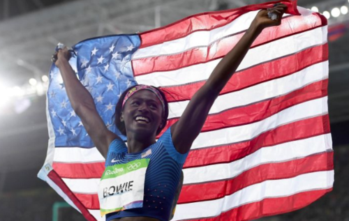 Tori Bowie gan&oacute; tres medallas en los Juegos de R&iacute;o 2016. (Foto: Getty Images)