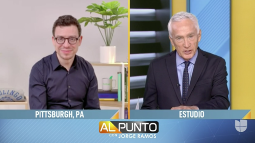 Luis von Ahn convers&oacute; con Jorge Ramos. (Foto: captura de pantalla)