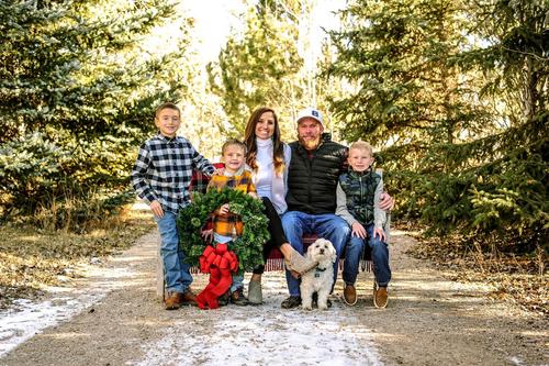 Kouri Richins y su familia. (Foto: Facebook) 