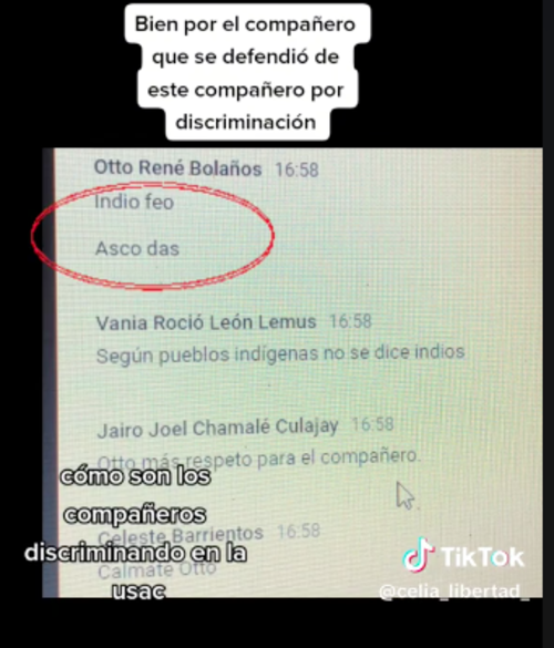 Todo inició por un comentario despectivo. (Foto: captura de video)