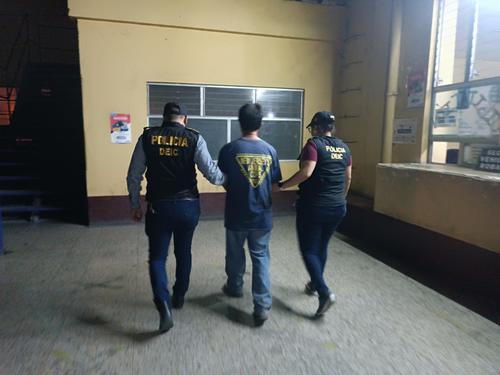 Eddy fue capturado por robo de veh&iacute;culos. (Foto: PNC)