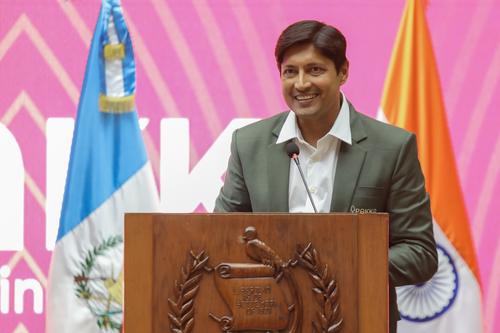 Ved Krishna, CEO de Yash Pakka Limited. (Foto: Ministerio de Econom&iacute;a)