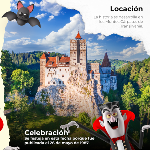 El Conde Drácula se inspiró en los bosques de la vieja Rumanía. (Diseño: Benjamín Calderón/Soy502)