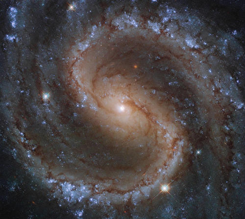 Esta podría ser la verdadera forma de la galaxia. (Foto: NASA)