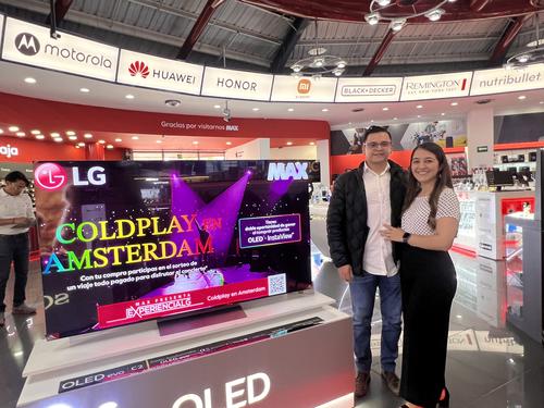 Promoci&oacute;n, Experiencia LG en Max, &Aacute;msterdam, Coldplay, Guatemala, Soy502