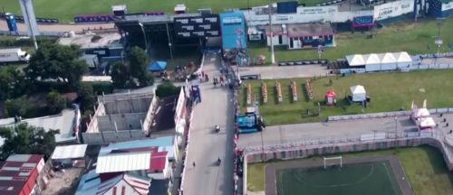 El atleta guatemalteco gan&oacute; el primer lugar del Medio Marat&oacute;n de Cob&aacute;n. (Foto: captura de video/NY Noticias)
