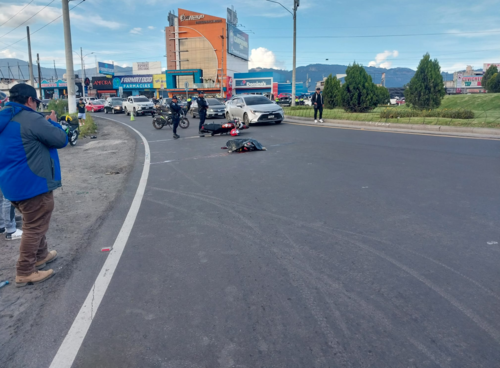 zona 7 de Xela, rotonda Tecún Umán, accidente de tránsito, motorista, muerte