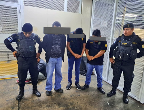 PNC capturados, dinero en efectivo, San Miguel Petapa