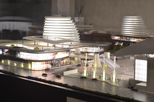 Distrito Futeca, maqueta, detalles