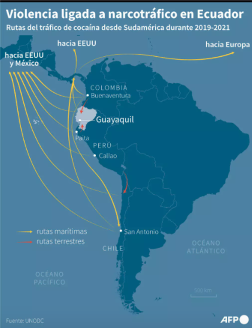 Ecuador, Daniel Noboa, gobierno, narcotráfico