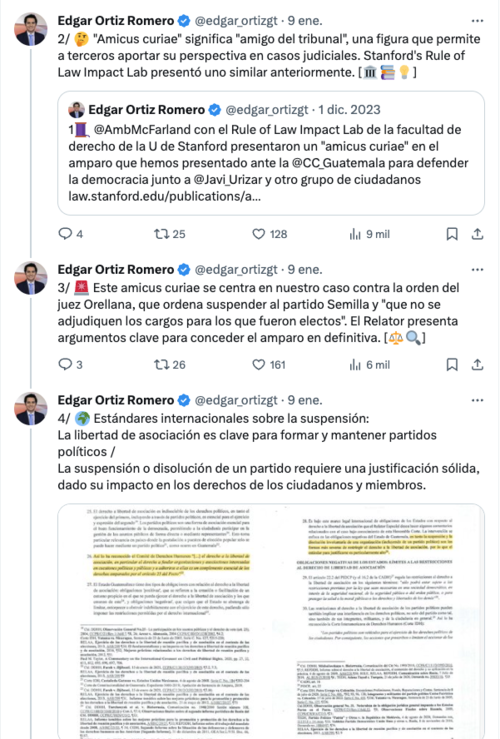 semilla, bancada, suspensión, congreso, cambio de mando, guatemala