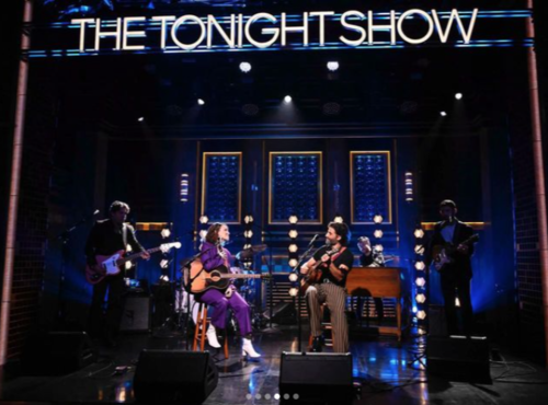 Gaby Moreno, Oscar Isaac, show, Jimmy Fallon 