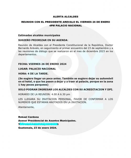 anam, bernardo arévalo, presidencia anam, guatemala