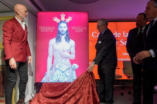 En Espa&ntilde;a, el cartel oficial de la Semana Santa en Sevilla desat&oacute; indignaci&oacute;n en medios conservadores y cat&oacute;licos. (Foto: AFP)
