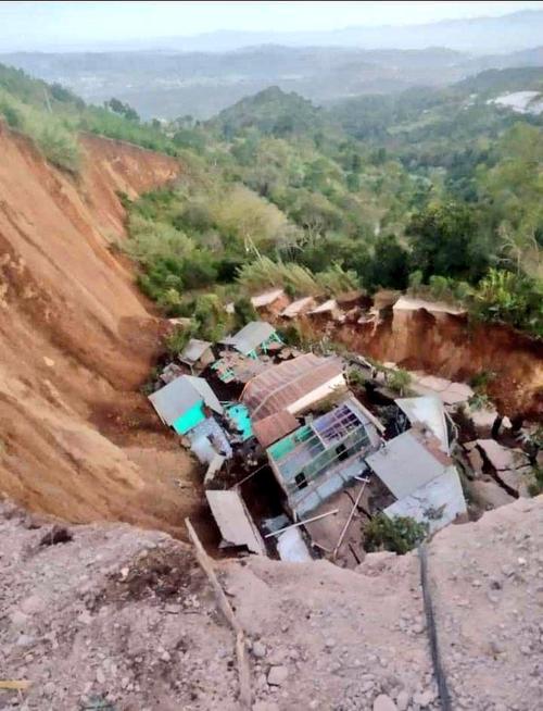 Aldea El Paraíso, Caserío Sacabastal, Palencia, Guatemala, Deslizamiento