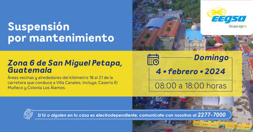 EEGSA, Empresa Eléctrica de Guatemala, Ciudad de Guatemala, Petapa