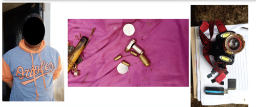 Estos son parte de los indicios que la Fiscal&iacute;a cuenta en contra de la banda. (Foto: MP)