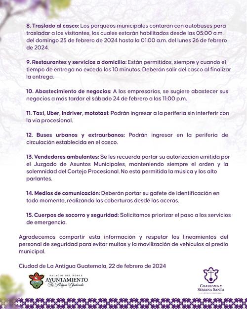 Foto: Ayuntamiento de La Antigua Guatemala