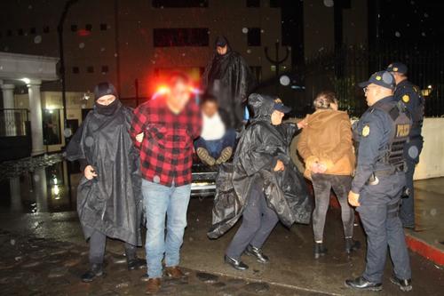 pnc, captura, patrulla destruida, trifulca, los ratones, guatemala