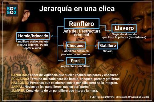 la rueda, barrio 18, pandillas, pandilleros, líderes, extorsión, guatemala