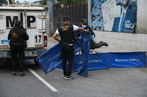 Momentos posteriores al ataque. (Foto: Wilder López/Soy502)