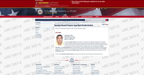 "El Gordo Paredes" era un objetivo de la DEA, por sus actividades de narcotráfico. (Foto: Archivo)