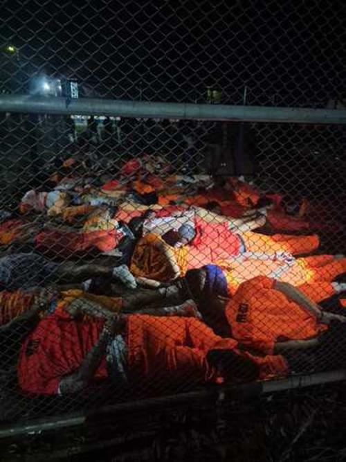 El operativo de allanamiento en el centro carcelario de máxima seguridad Renovación I se desarrolló durante varias horas este martes 5 de agosto. (Foto: Jorge Sente/Nuestro Diario)