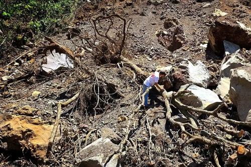 Sismos, ruta, Santa María de Jesús, Palín, derrumbes, carretera, CIV