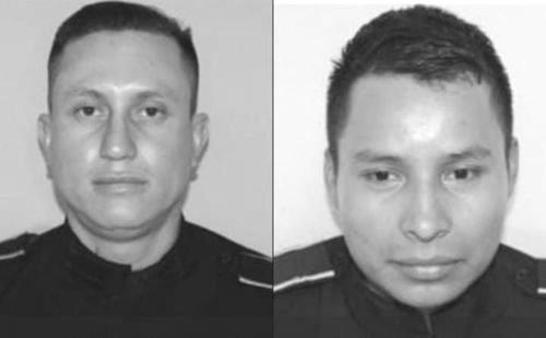 Las víctimas fueron identificadas como los detectives Héctor Hugo Ramos Lorenzana, de 32 y Octaviano Casiano Nufio, de 37 años.  (Foto: PNC)