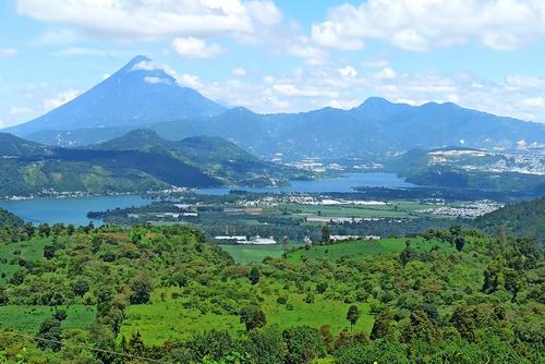El lugar tiene una impresionante vista a los volcanes y el lago de Amatitlán. (Foto: Edwards Morales/Colaborador)