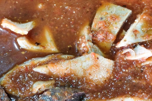 Panza en recado es otro de los deleites mixque&ntilde;os. (Foto: Oscar Rivas/Colaborador)