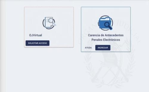 Al estar registrado se tiene la opción de hacer la solicitud. (Foto: Héctor Gómez/Colaborador)