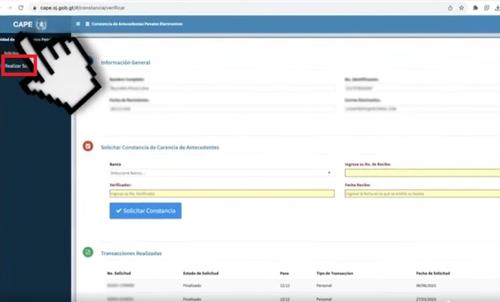 Los pasos son fáciles de seguir para hacer la solicitud. (Foto: Héctor Gómez/Colaborador)