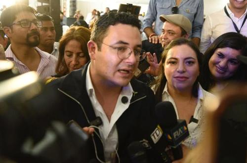 En mayo pasado, Samuel Pérez y otros diputados electos por el Movimiento Semilla anunciaron su intención de crear un nuevo partido político, y con ello se dividió el bloque oficial en el Congreso. (Foto: Archivo/Soy502)