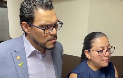 Los diputados José Carlos Sanabria y Victoria Godoy Palala han tomado la dirigencia del oficialismo en el Congreso. (Foto: Archivo/Soy502)