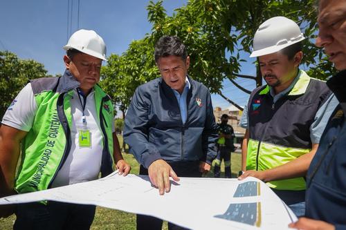 El primer segmento de la motovía comprenderá el tramo entre la 50 y la 35 calle, con una duración estimada de un mes.( Foto: Municipalidad de Guatemala) 