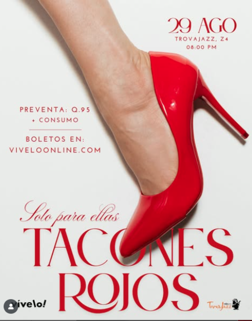 tacones rojos concierto 1