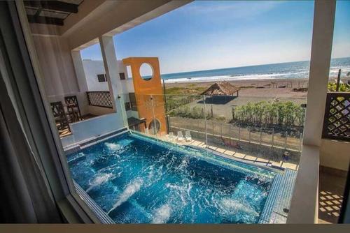 En el segundo nivel tambi&eacute;n tiene piscina. (Foto: Marvin Pos/Colaborador)