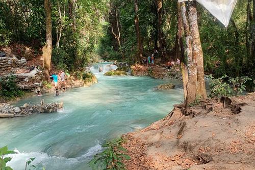 Autoridades locales y comunitarias invitan a la población a visitar el río Azul y ayudar en su protección. (Foto: José Gómez/Colaborador)