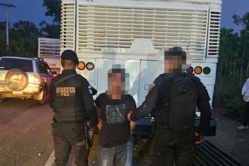  pasajero, droga, autobus, equipaje