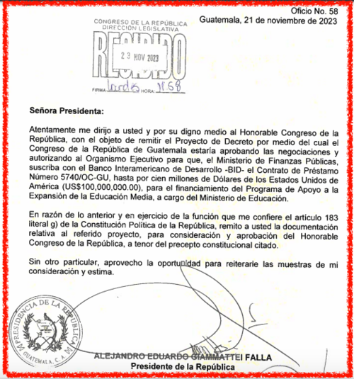 Fuente:  Iniciativa de ley 6311