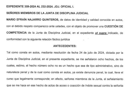 Juez. acusado, sexual, abuso