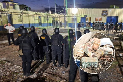 Poco después de que se trasladó a líderes de pandillas a la cárcel Renovación I, las autoridades encontraron dinero, que se presume sería producto de extorsión y venta de drogas. (Foto: Archivo/Soy502)